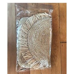 Mar y sol Tanya Raffia Crossbody Bag Brand new
